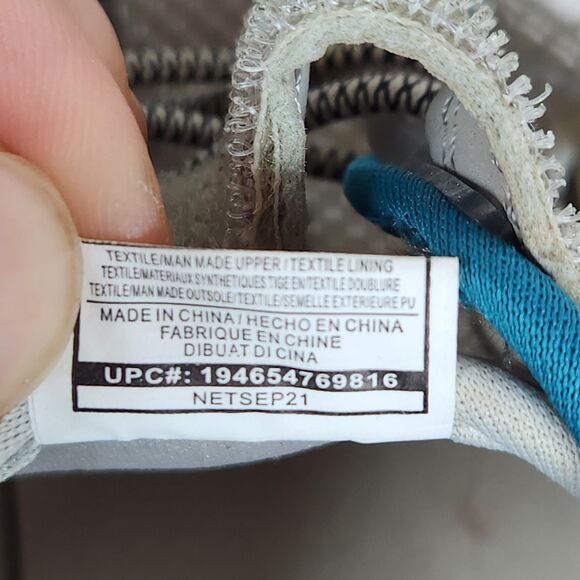 Osh Kosh B'gosh Sport Sandals Toddler Boys 7M Closed Bump Toe Washable Blue Gray - Picture 11 of 11